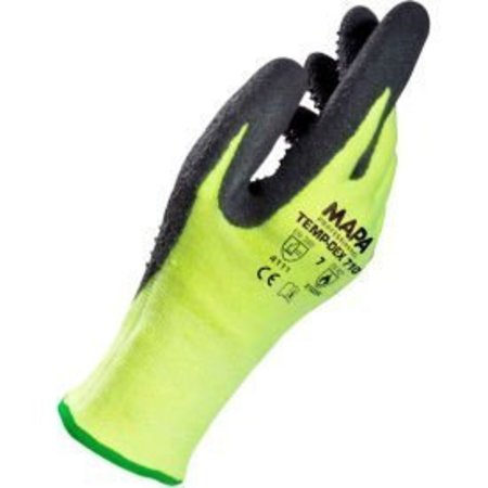 MAPA PROFESSIONAL MAPA ® Temp-Dex 710, Nitrile Palm Coated Thermal Gloves w/ Dots, Light Weight, 1 Pair, Size 11 710121